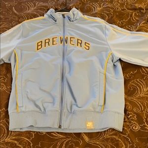 Nike Milwaukee Brewers Full Zip
